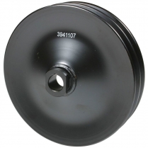 SB Chevy Black 2 Groove Power Steering Press-On Pulley