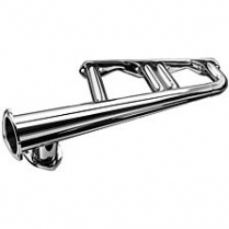 Ford Small Chevy Sanderson Limefire Header - Silver Coated