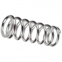 Superide Coilover Springs, 10" x 300lb -Silver Powder Coated