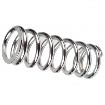 Superide Coilover Springs, 8" x 350lb - Silver Powder Coated