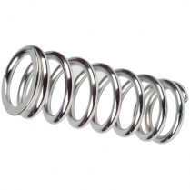 Superide Coilover Springs, 9" x 350lb - Silver Powder Coated