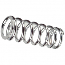 Superide Coilover Springs, 8" x 450lb - Silver Powder Coated