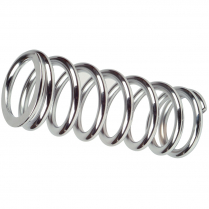 Superide Coil-Over Springs, 9"x 450lb - Silver Powder Coated