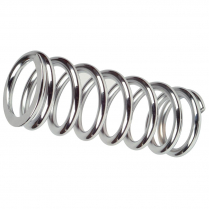 Superide Coil-Over Springs, 9"x 550lb - Silver Powder Coated