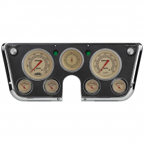 1967-72 Chevy & GMC Pickup Vintage Tan Series Gauge Kit