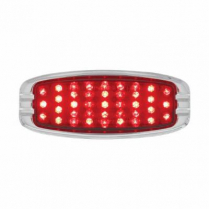 1941-48 Chevy Flush Mount Tail Light-Red Lens