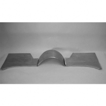 1955-57 Chevy Toe Boards & Tunnel Extension for DSM Firewall