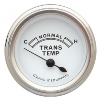 Classic White 2-1/8" Transmission Temp - SLC