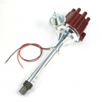 Flame Thrower Dist for Chevy SB/BB V/Adv Red Female Cap