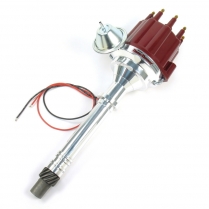 Flame Thrower Dist for Chevy SB/BB V/Adv Red Male Cap
