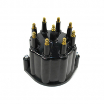 Cap Only for Small Block Chevy Male Distributor - Black