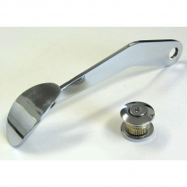 Drive-by-Wire Spoon Type Throttle Pedal Arm - Chrome