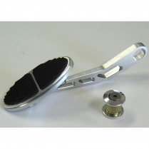 XL Drive-By-Wire Oval Throttle Pedal Arm - Alum & Rubber