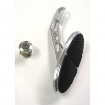 Drive-by-Wire Oval Throttle Pedal Arm - Aluminum & Rubber