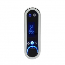 <N/A> VA Gen 4 Vertical VFC Climate Control - Chrome/Blue