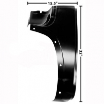 1947-54 Chevy & GMC Pickup LH Cowl Outer Lower Panel