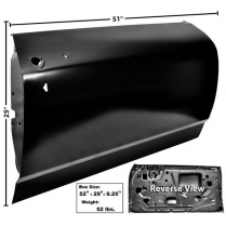 1968 Chevelle Right Hand Steel Door Shell