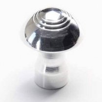 Deco Style Dash Knob with 7/16-28 Male Thread - Polished