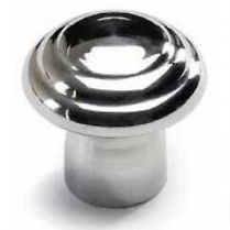 Lucille Style Dash Knob with 7/16-28 Male Thread - Chrome