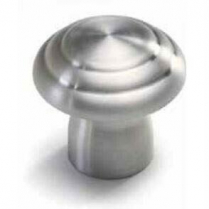 Lucille Style Dash Knob with 7/16-28 Female Thread - Brushed