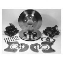 1955-64 Chevy Pass Car Rear Brake Conversion Kit with Rotors