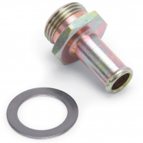 Carb Fuel Inlet Fitting - 5/8"-20 x 3/8" Hose Barb