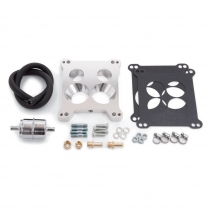 Adapter Quadrajet and Thermo-Quad Adapter with Fuel Line Kit