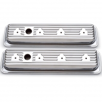 1987-95 SB Chevy Chrome Signature Series Short Valve Covers