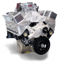 350 Chevy Crate Engine 410hp - Edelbrock Satin Finish