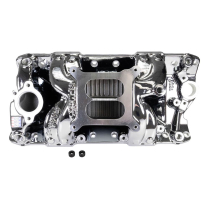 1955-86 SBC Chrome Plasma Coated RPM Air Gap Intake Manifold