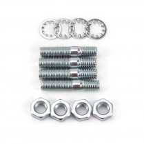 Carb Stud, Nut and Washer Kit - (5/16" x 1-1/2")