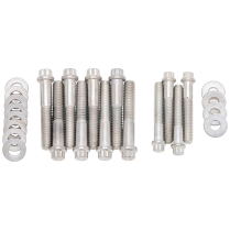 12 Point Cadmium Plated Intake Manifold Bolt Kit - 351M/400M