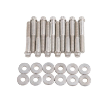 12 Point Cadmium Plated Intake Manifold Bolt Kit - 351W