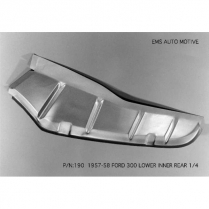 1957-58 Ford 300 Left Inner Rear 1/4 Panel Patch Short WB