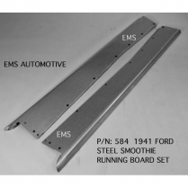 1941 Ford Pass Car Steel Smoothie Running Boards