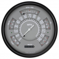 1966-77 Ford Bronco Gray Gauge Kit