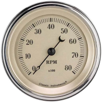 1933-34 Ford Tan Face 3-3/8" Tachometer