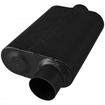 Super 44 Series 3-3/8" Muffler Offset In & Center Out - 409