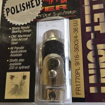 <N/A> Pol Nickel U-Joint 9/16"-36 Spline x 3/4"-36 Spline