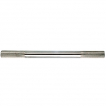 Steering Shaft, 3/4"-36 Spline x 10" - Polished Nickel