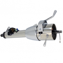 Tilt Steering Column 17" Floor Shift - Polished SS