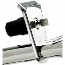 Steering Column Drop With Key, 2"x4-1/2" Drop - Polished