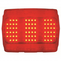 1964-66 Mustang 68 LED Tail Light with Red Lens