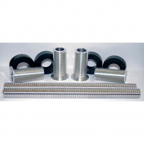 SS Flexible Wire Conduits with Aluminum Bushings