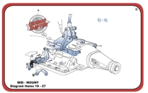 <N/A> Gennie Ford C6 Shifter Mounting Kit