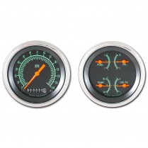 G-Stock 2 Gauge Kit 3-3/8" Speedo/Quad - SLF