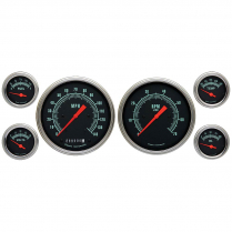 G-Stock 6 Gauge Kit 4-5/8" Speedo, Tach & 4 2-1/8" - SLF