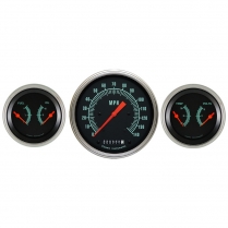 G Stock 4-5/8" Speedo & 2 - 3-3/8" Duals - SLC