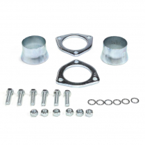 Mild Steel 3 Bolt Ball/Socket Style Collector 2.5" to 2.25"