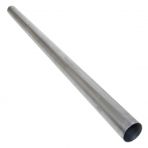 304 Stainless Steel 18 Ga Exhaust Tubing 2-1/2” Pipe x 60"